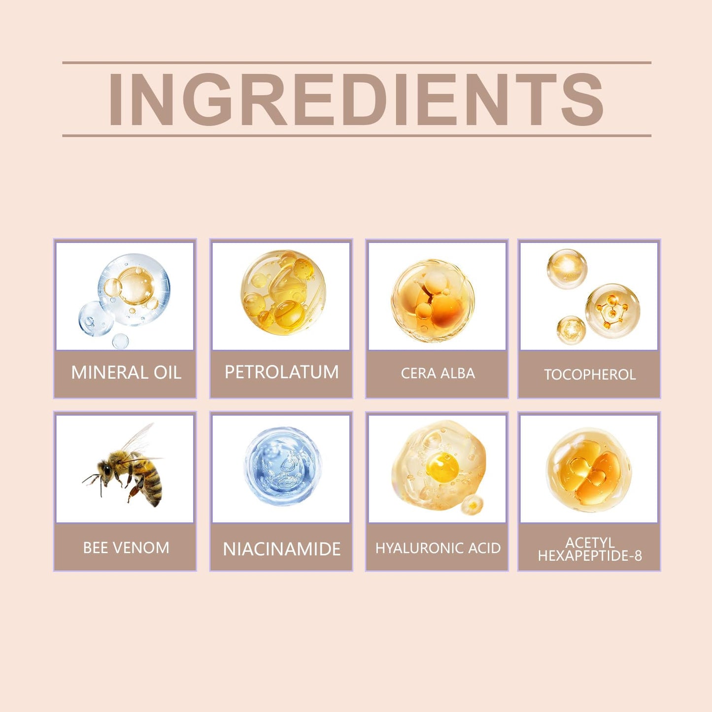 RubyTint Bee Venom Firming Serum Stick with Vitamin C – Hydrates & Firms Skin, Helps Improve Fine Lines, Lightweight Formula for All Skin Types (1PC)