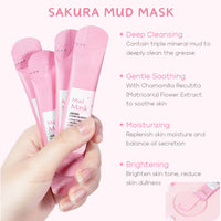 IZBEAUVO 15Pcs Sakura Skin Care Set for Teenage Girls, Cherry Blossom Pamper Set, Moisturizing Skincare Set for Dry Skin, Sakura Face Care Gift Kit with Cleanser, Toner, Serum, Eye Cream, Face Cream, Mud Mask