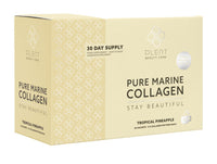 Plent PLENT Pure Marine Collagen Tropical Pineapple Hair, Skin, Nail Support Supplement Marine Collagen peptides - 30 Days Supply Box 30 sachets