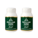 Bio-health Bio-Health Psyllium Duo Husk Pure Powdered Husk Food Supplement, Support for Healthy Intestinal Function and Healthy Cholesterol Levels, Additive Free 2 x 120 Capsules