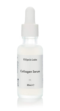 Collagen Serum by Ellipsis Labs. Anti ageing peptide serum with collagen-boosting properties for improving fine lines and wrinkles. 30ml / 1 fl.oz