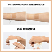 HERBINSOLS 2Pcs Leg Makeup Full Coverage - Body Concealer Waterproof No Transfer - Leg Makeup to Cover Veins - Long Lasting Body Foundation, Concealer Full Coverage (Light & Medium Colors)