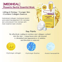 Grehge heet Mask Bundle N.M.F Aquaring Ampoule + Collagen Impact + Teatree Care + E.G.T Timetox Ampoule EX + W.H.P White Hydrating Black EX, 2pcs Each, 5 Different Masks, Totally 10 Sheets