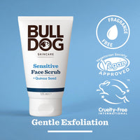 Bulldog Skincare Sensitive Face Scrub for Men 125 ml
