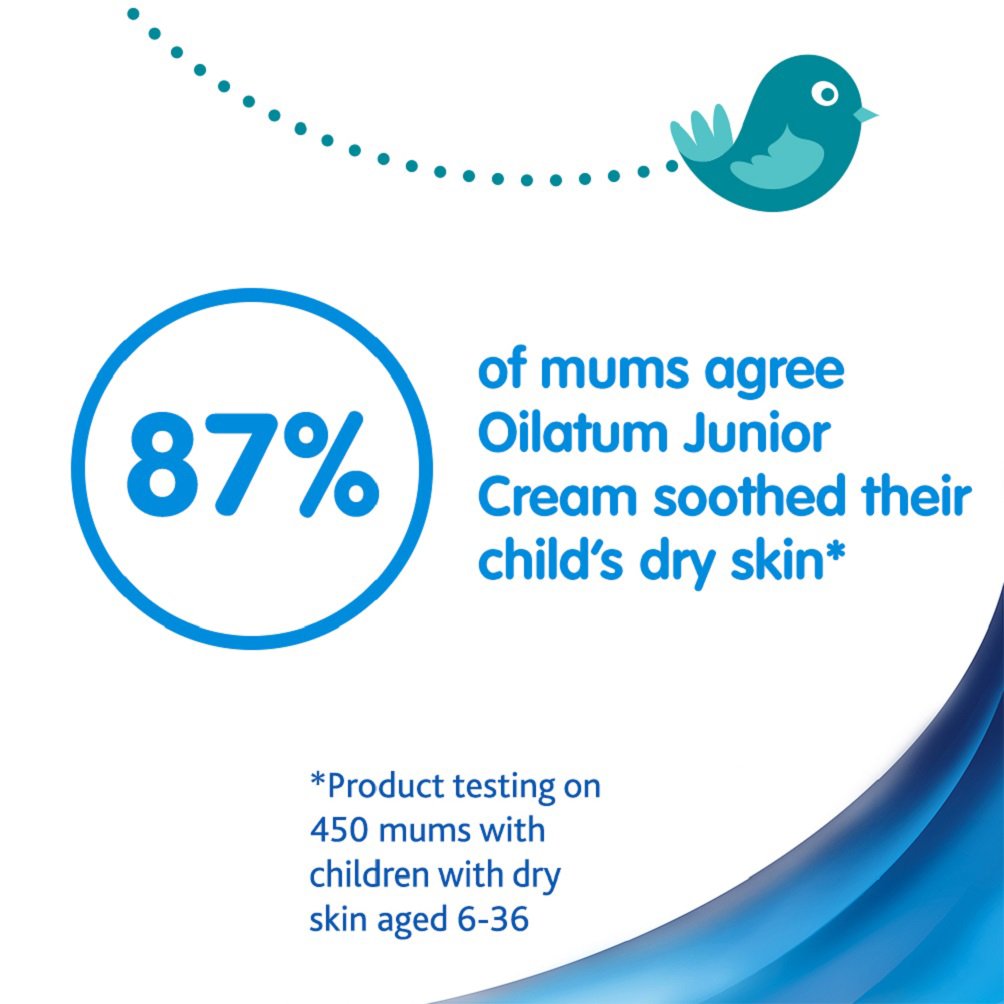 Oilatum Junior Cream for Eczema and Dry Skin Conditions 150g
