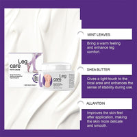 2Pcs DiaLeg Care Cream,Professional Leg care cream,Leg Care Specialist, Natural Cream,Deep Penetrating,Hypo-allergenic for all skin