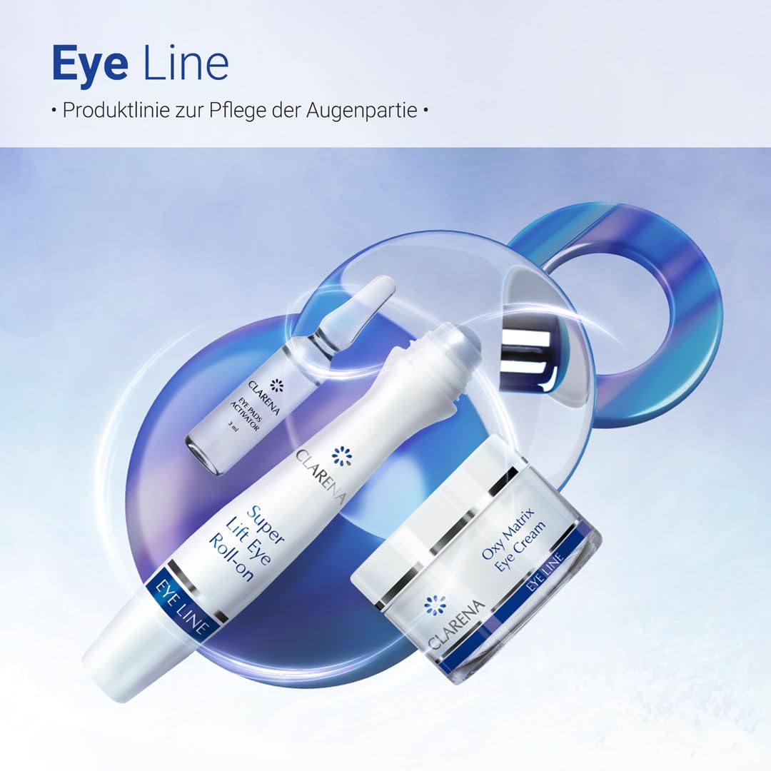 Clarena Eye Line Oxy Matrix Eye Cream Reduces Dark Cycles and Puffiness 15ml