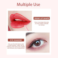Dulele 12 Colors Matte Lip Liner Set, Professional Makeup Slim Lipstick Pen, Moisturising & Smooth Lip Pencils, High Pigmented Longwear Rich Creamy Lip Colors