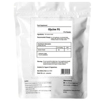500g UKHealthHouse Glycine Powder 500g - Anti Inflammatory, Sleep Aid - Recovery, GH Release 100% Pure Glycine, Vegan Friendly, Boosts Protein Synthesis, White