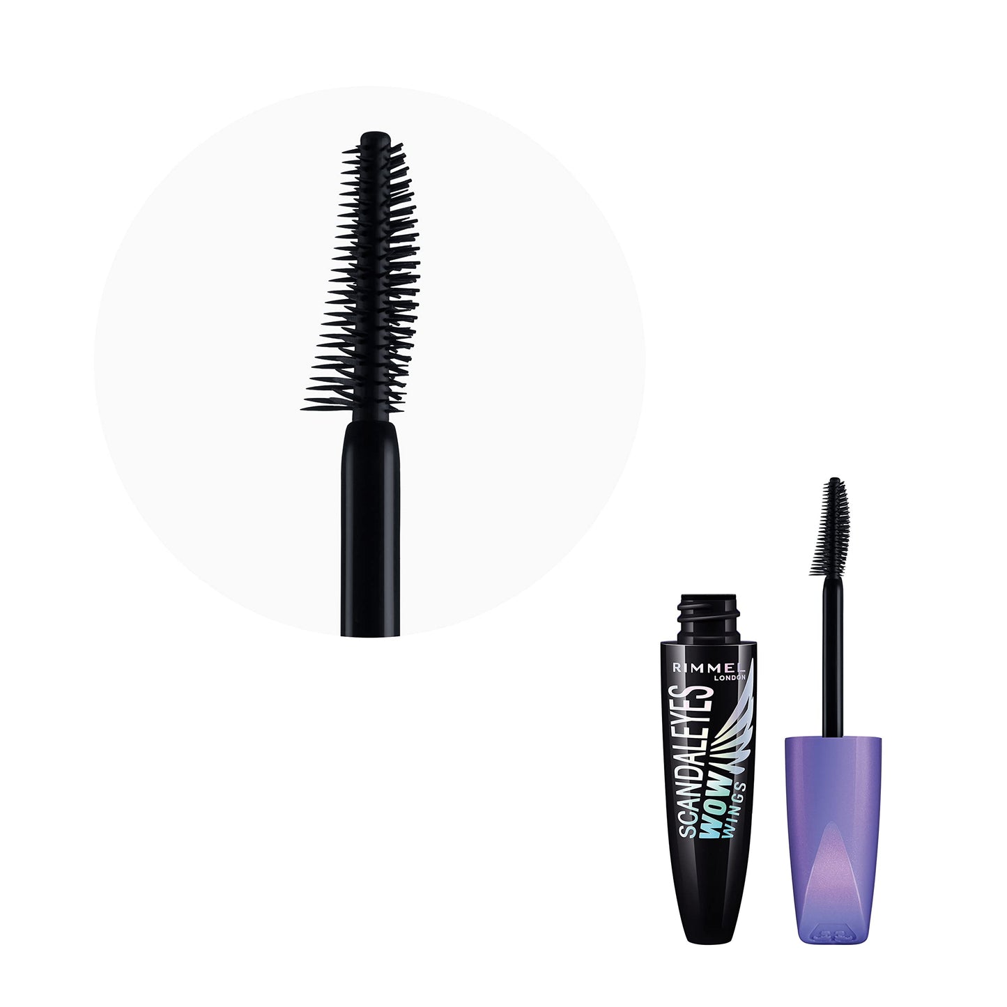Rimmel Scandaleyes Wow Wings Mascara, Extreme Black, 12ml