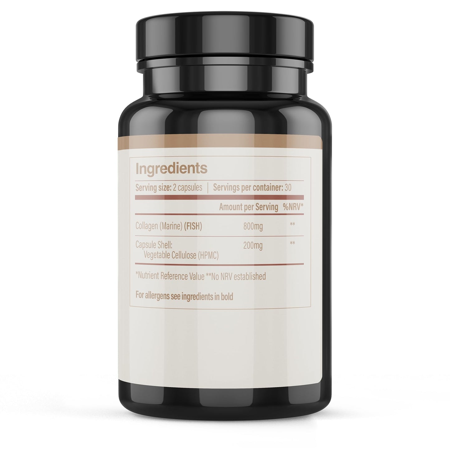 Maxxx Performance by Charlie 100% Pure Marine Collagen Capsules,800mg GMO-Free Made in The UK