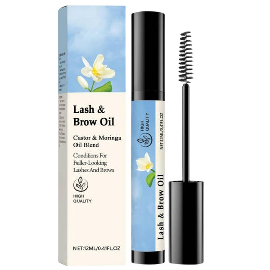 OuXing Eyelash Growth Serum,Eyelash Serum Lash Growth Enhancer,Lash Ser-um,La-sh&Br-ow O-il&Applicator,L-ash Ser-um for G-rowth and Thickness,Eye-lash Se-rum,Portable Eye-lash and Brow Oil Eyebrow,Brow Oil