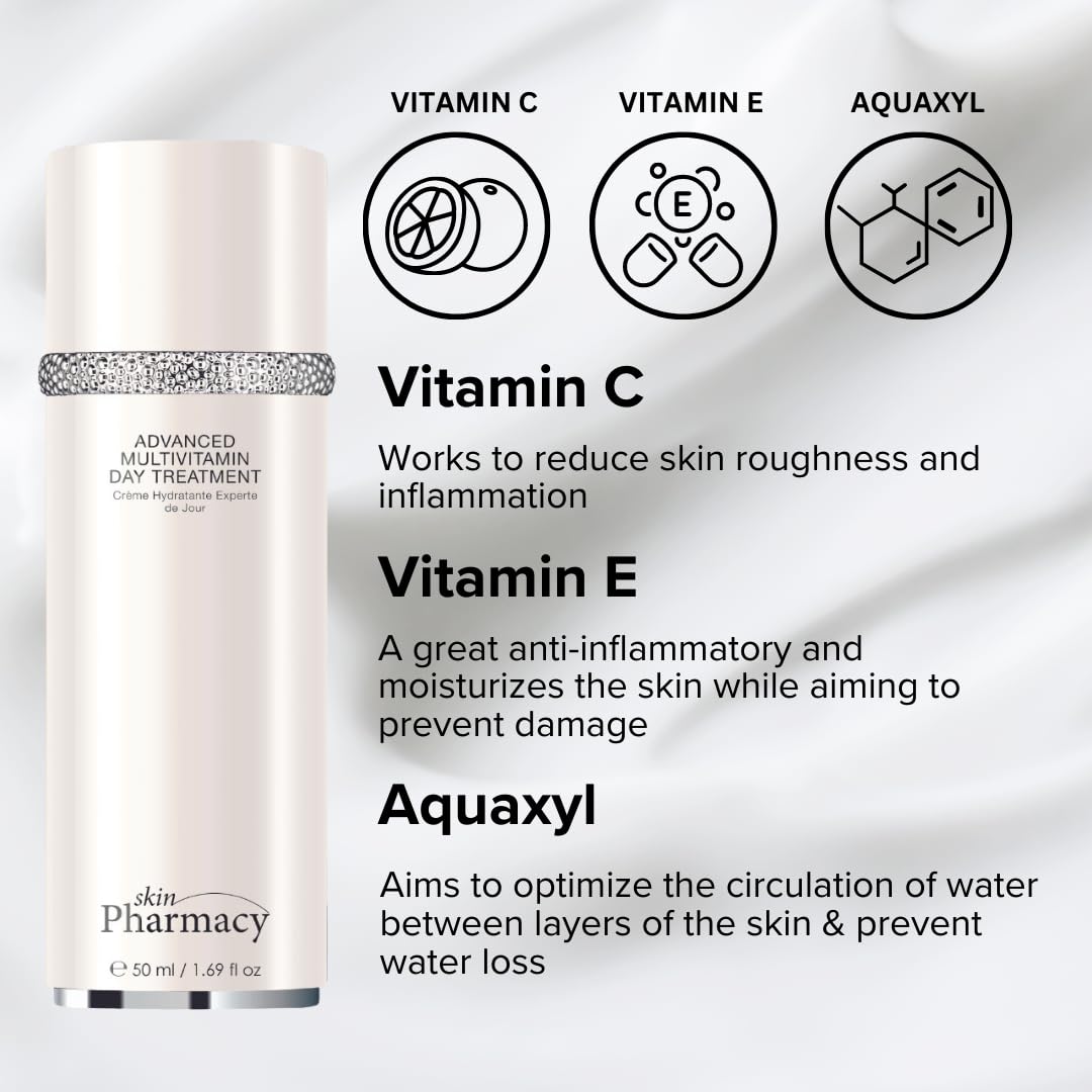 SP Advanced Multi-Vitamin Day Treatment - Intensive Hydration and Environmental Defence - Infused with High Concentration of Vitamins