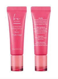 beBloomie Lip Glowy Balm Berry, Moisturising Lip Balm For A Sheer Tint Of Colour, Infused With Hyaluronic Acid, Vegan & Cruelty-free!