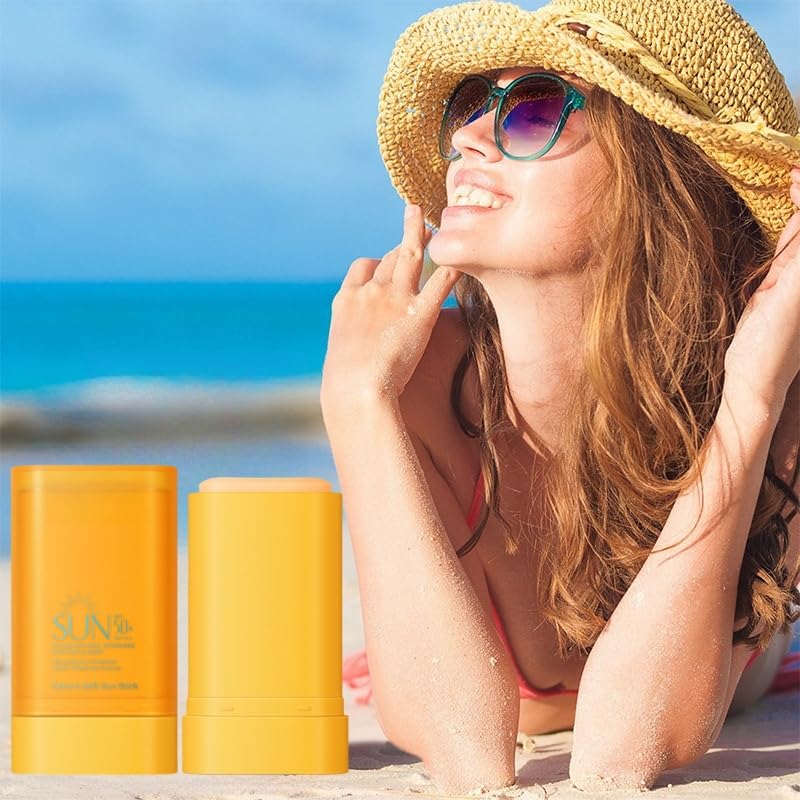 Sunblock Stick SPF 50 PA+++,Invisible Sunscreen St-ick SP-F 50 Face,Sun Cream Spf50+ for Face & Body,S-PF 50 Fa-ce Moisturiser,Waterproof Sun St-ick,Su-n Block Sti-cks for Fa-ce,Matte Su-n Sti-ck