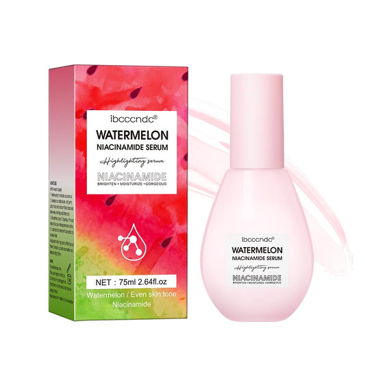 Tongyend Watermelon Glow Serum, Niacinamide Watermelon Dew Drops for Skincare, Watermelon Pore Tight Serum to Deep Hydration Moisturizing