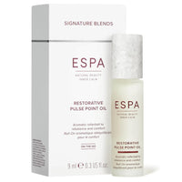 ESPA | Restorative Pulse Point Oil | 9ml | Sweet Orange, Rose Geranium & Lavender | COSMOS Natural Certified