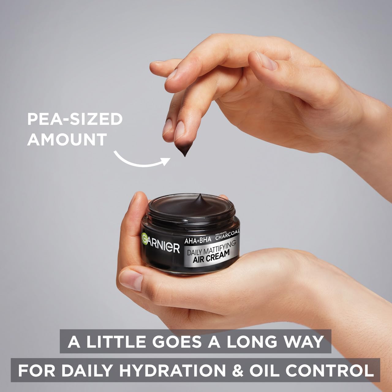 Garnier Pure Active AHA+BHA Charcoal Daily Mattifying Air Cream