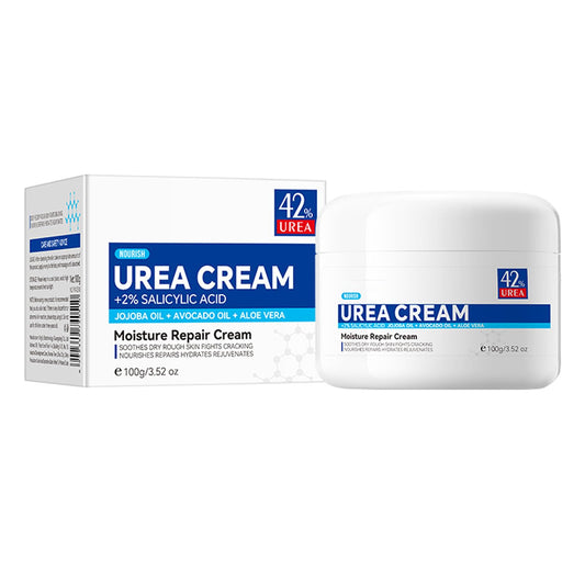 GEEWHILE Urea Cream Urea 42% Foot Cream Nourishing Urea Foot Cream for Cracked Heels And Dry Skin Cracked Heel Repair Cream For Feet and Hand, Maximum Strength for Hand, Foot and Body Care