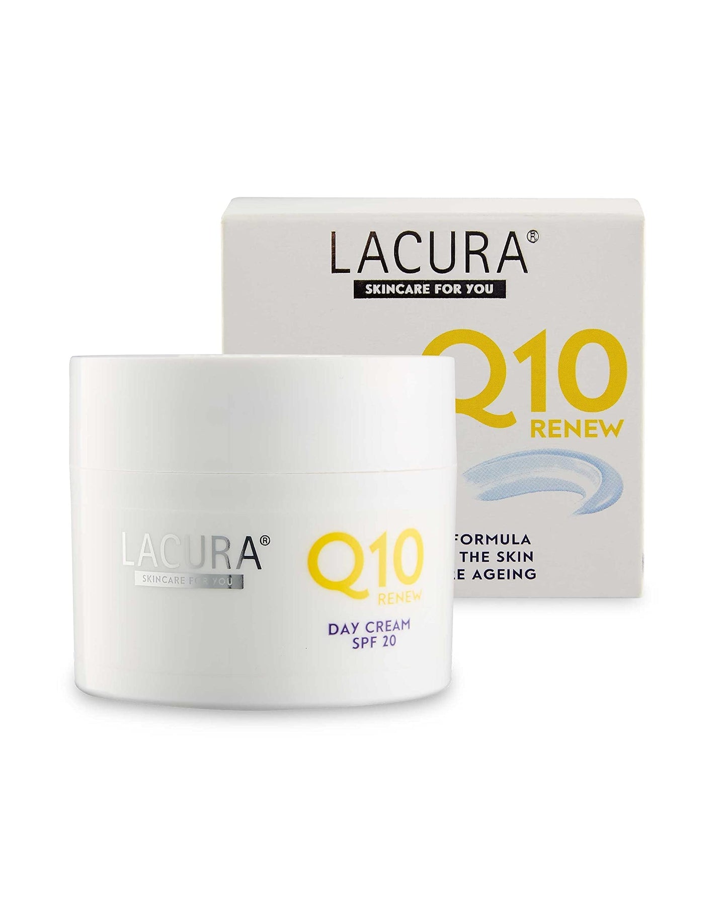 Aldi Lacura Q10 Renew Moisturising Face Creams Night plus Day SPF 20 Anti Wrinkle Anti Aging 50 millilitre