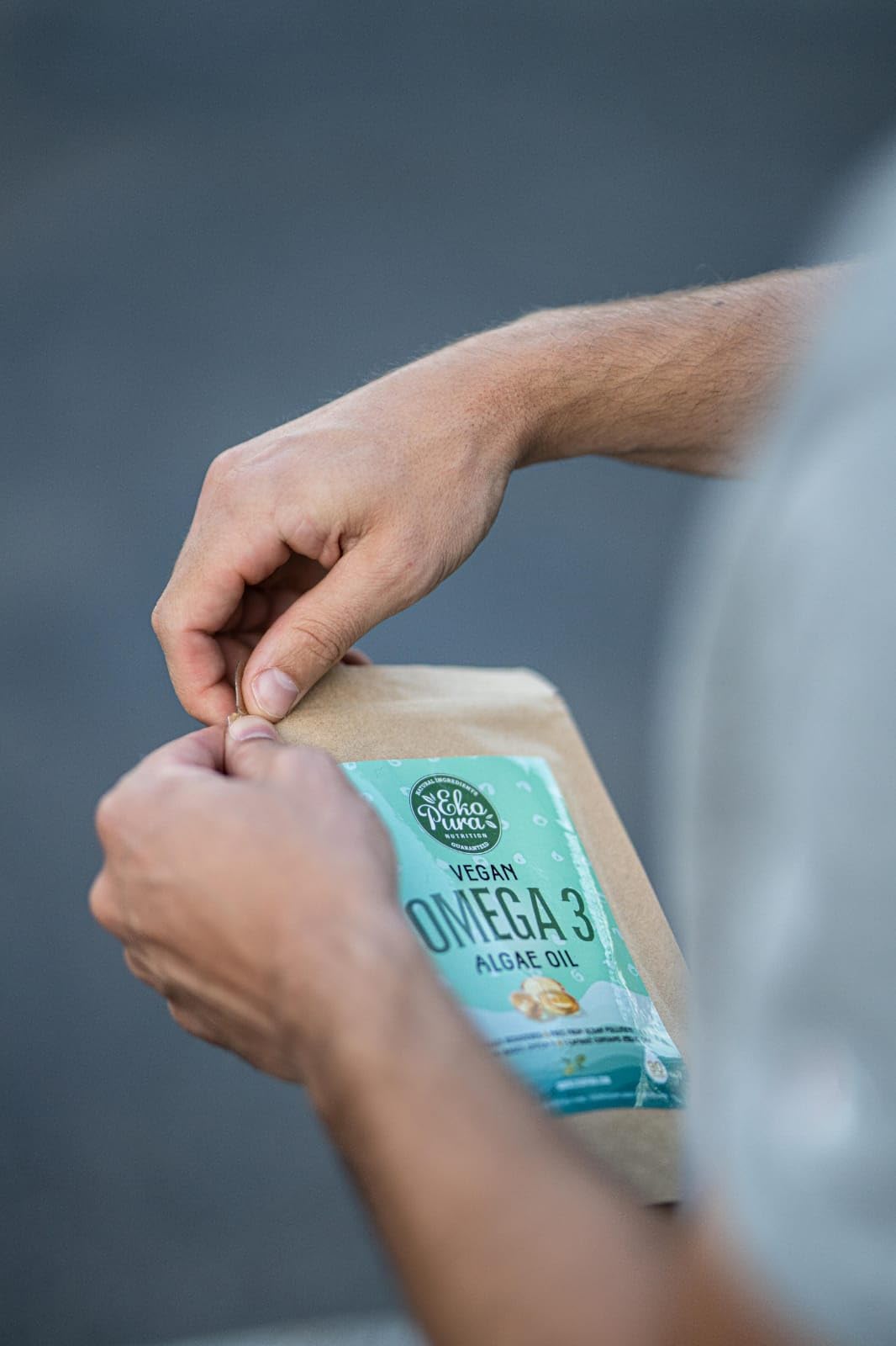 Ekopura Vegan Omega 3 Algae Oil 90 Capsules (250mg) | 250mg DHA Per Capsule | Support Brain & Eye | GMO-Free | Plant-Based Alternative to Fish Oils | 3 Months Supply (1 Capsule per Day)