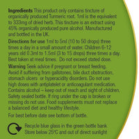 Organic Herbal Remedies 100 ml Turmeric Tincture