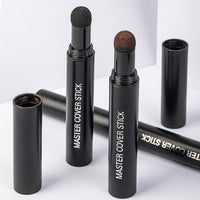 Generic Root Cover Up Powder for Hairline, Hair Root Touch Up, Black Hair Powder for Gray Hair Coverage, Beard and Hairline Repair for Men and Women, Long-Lasting Hair Concealer Stick, Portable Design