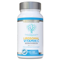 swiss bioenergetics Liposomal Vitamin C Complex with Zinc, Selenium and Copper : All-in-ONE Enhanced Absorption Immune Support : 250mg, 120 Vegan Capsules (4 Month Supply) : Non-GMO, Made in UK
