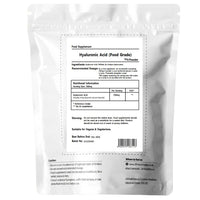 UKHealthHouse Hyaluronic Acid Supplement (1000 KDA) Vegan Triple Strength Hyaluronic Acid Powder Natural Skin, Hair & Joint Supplement for Women & Men (50g)