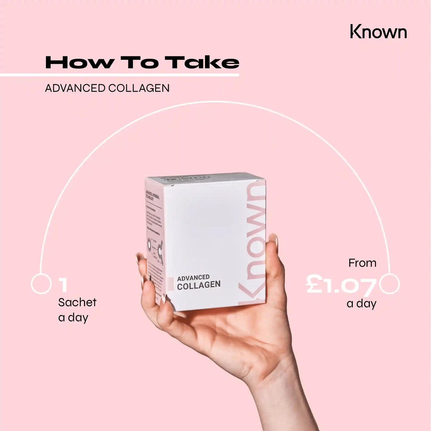 Advanced Collagen Supplement by Known Nutrition with Vitamin C | Liposomal Technology | 14 One-a-Day 5g Collagen Sachets | Supporting Hair, Skin & Nails | Summer Fruits (14 Day Supply)
