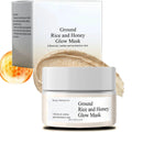 AurolaGlow Rice & Honey Clay Mask – Pore-Refining Face With Rice & Honey For Smooth, Refreshing Pore Clay Mask,Clear Skin – 150ml (5.29 Fl.oz)