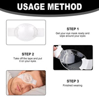 6 PCS Eye Shield After Cataract Surgery, Clear Eye Patch, Eye Shield After Surgery, Covering Eye Shields, Breathable Eye Shields for After Surgery, Postoperative Eye Care Protect Eyes from Injury