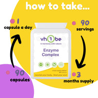 vh1be Digestive Enzymes Complex 90 Capsules