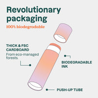 ATTITUDE Plastic-free Lip Balm with Sun Protection SPF 15, EWG Verified, Plant- and Mineral-Based Ingredients, Vegan, Coconut, 8.5 g