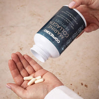 CORREXIKO Marine Collagen Capsules & Ultra Omega 3 Supplement Bundle - 2000mg Hydrolysed Collagen Peptides with Vitamins - High Strength Omega 3 Capsules - for Hair, Skin & Nails - 30 Day Supply
