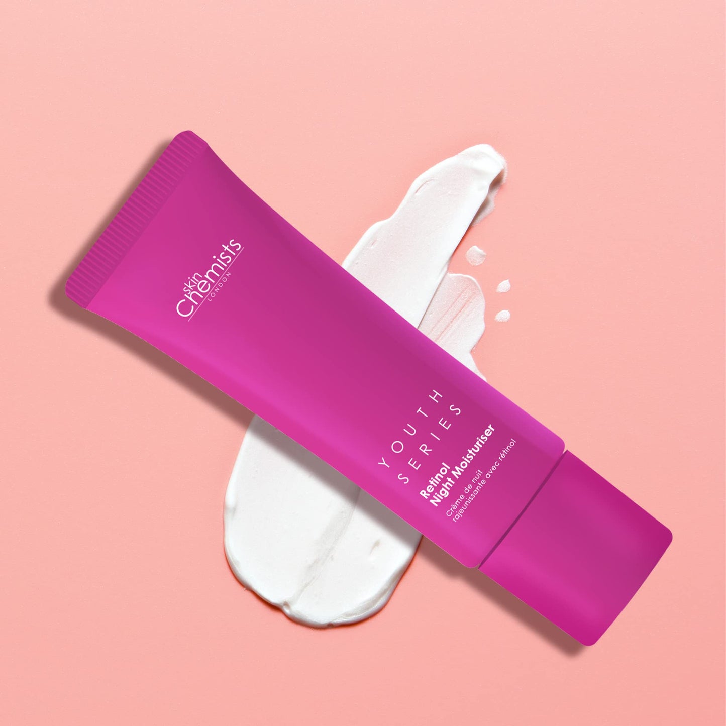 skinChemists Skin Chemists Retinol Night Moisturiser | With CC Retinol 1%, Hyaluronic Acid 0.1%, Allantoin 0.1%| Protects against fine lines and wrinkles| 50 ml (Night Moisturiser)