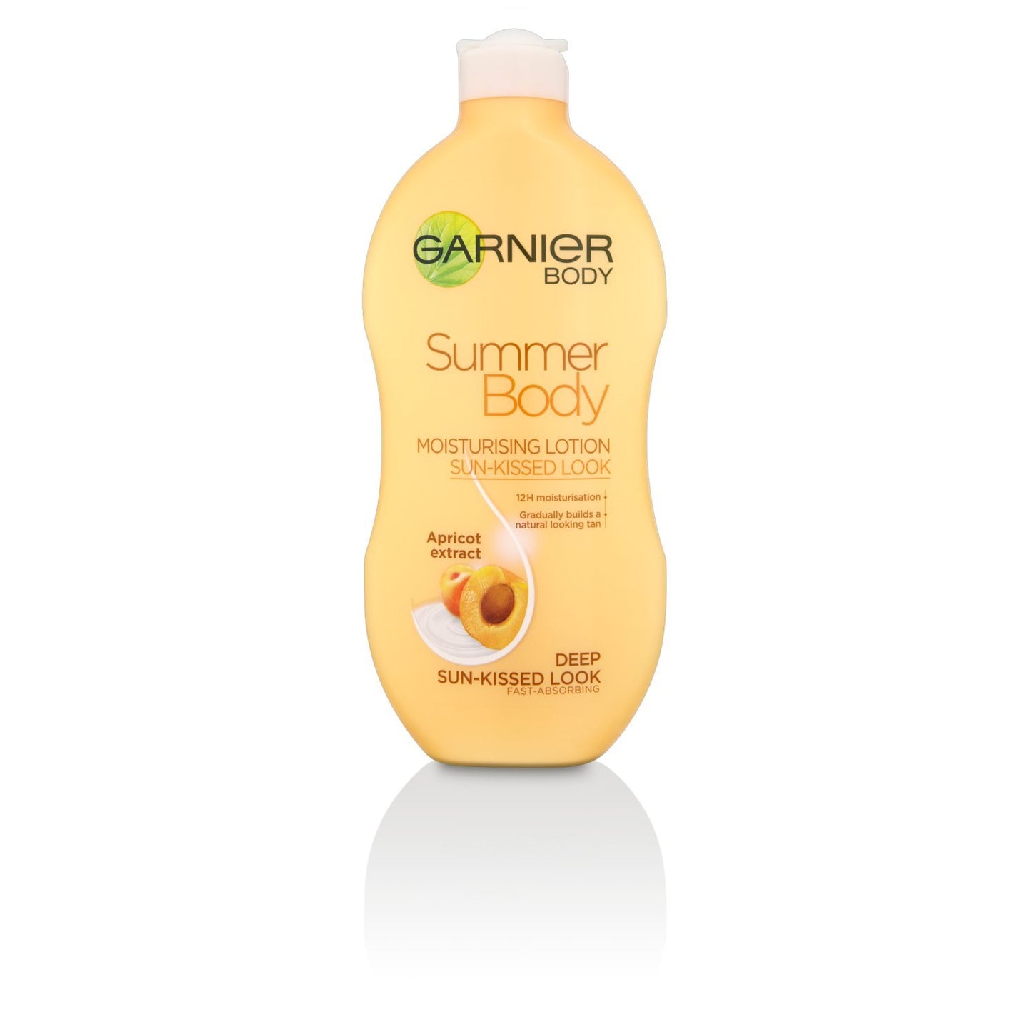 Garnier Summer Body Gradual Self Tan Moisturiser Dark, Hydrating Tanning Lotion for a Glowing Sunkissed Tan 400ml