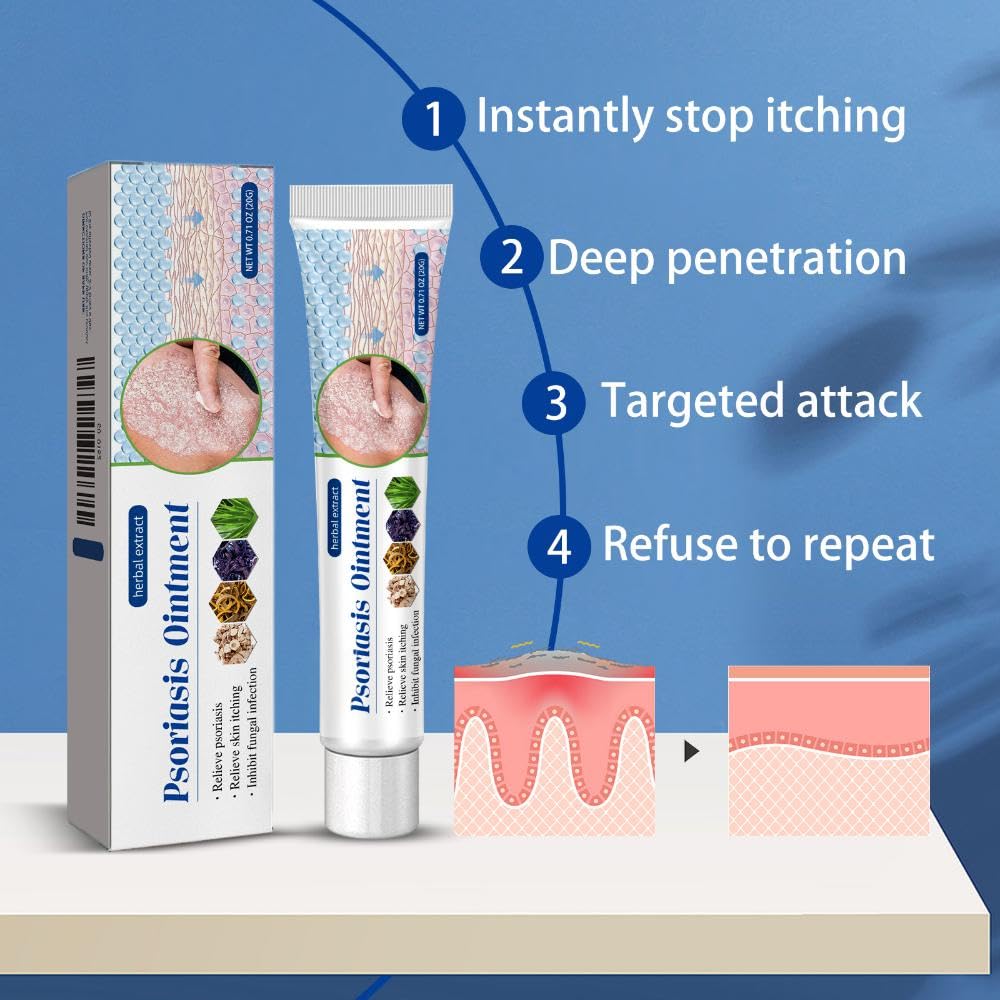 Herbal Skin Relief Cream with Aloe Vera – Soothing Moisturizer for Dry Skin – Lightweight, Non-Greasy Daily Hydration for All Types(2pcs) (2PCS)