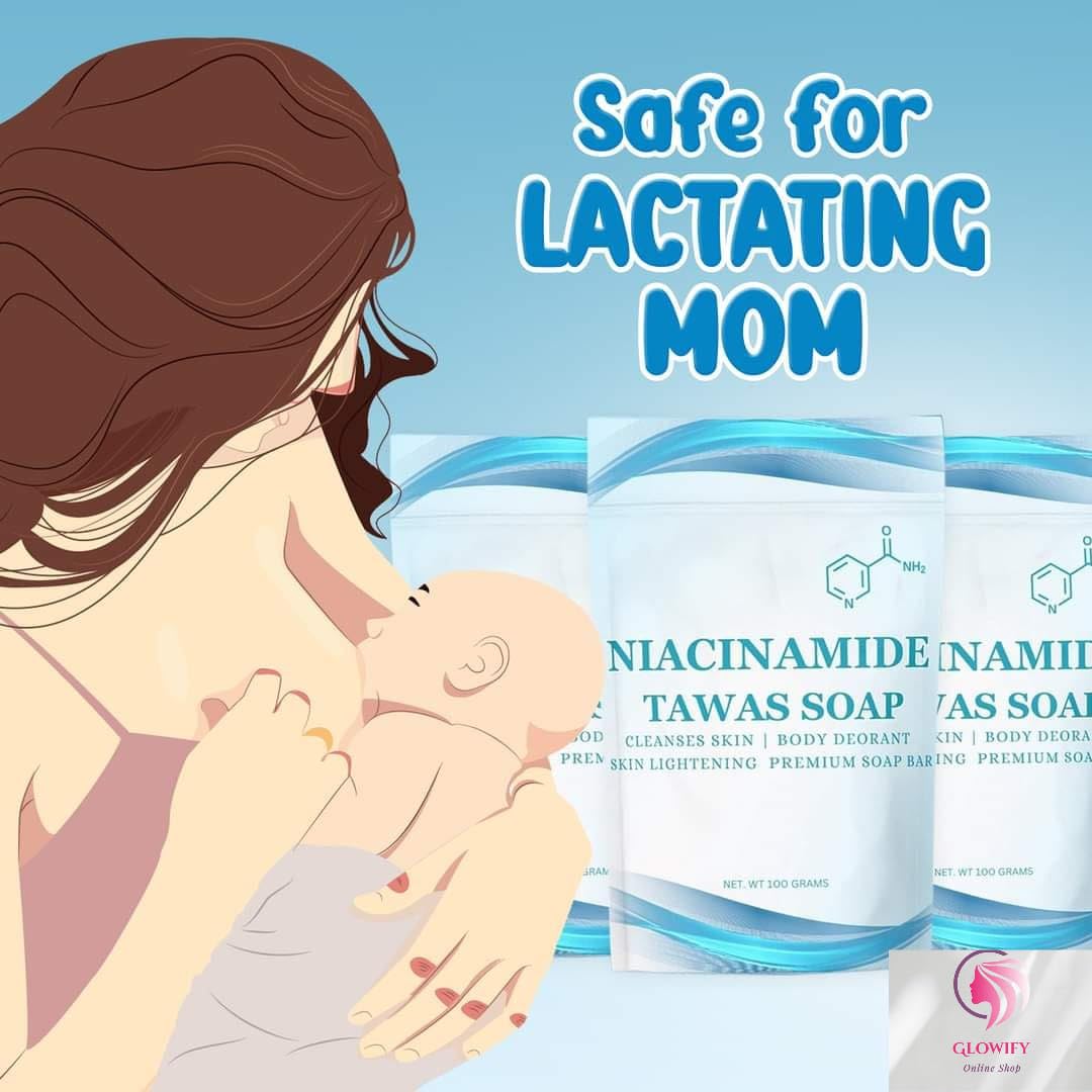 1 Bar NIACINAMIDE TAWAS SOAP 100grams