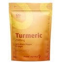 Turmeric 2500mg with Ginger and Black Pepper from Pure Nutra Brand 120 Tablets x 1|4 Months Supply