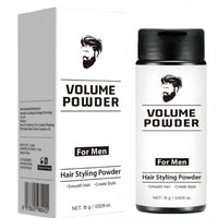 QinZiEn Hair Styling Powder for Men,Volume Powder for Men,Volumising Styling Powder,Natural Look Mens Styling Powd/er,Mens Hai/r Products,Fluffy Ha/ir Po/wder,Texturizer for Natural H/air15g