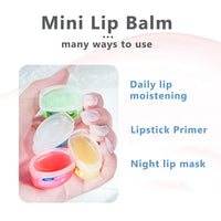 Lip Balm Set- 6 PCS Lip Mask Lip Balms Multipack Lip Moisturizer For Very Dry Lips Lip Repair Sleeping Lip Mask For Day&Night Lip Care, Brighten Dark Lip Color Reduce Lip Lines&Wrinkle