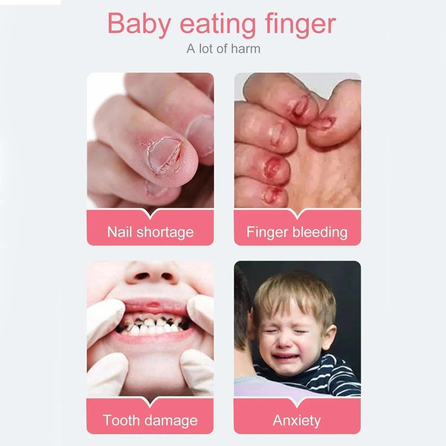 Stop Biting Your Nails with Fast, Clear Varnish with Treatment Benefits for Adults & Children,Acting Anti Nail Biting Nail Polish, Prevent Nail Biting with Easy Application