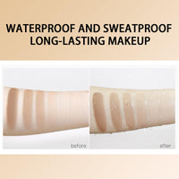 AuraAnge Tattoo Cover up Makeup - Contains Makeup Remover - Waterproof Body Concealer for Tattoo Cover Up - Full Coverage Cream for Bruises and Tattoos, Men and Women