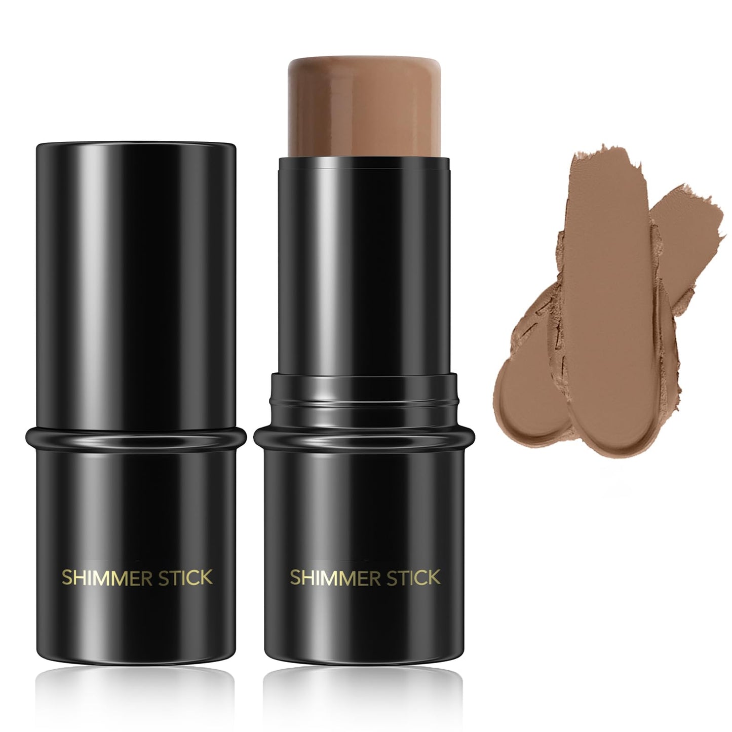 YUYUE-YY Bronzer Makeup Contour Stick, Highlighter Contour Bronzer Wand, Face Brightens Contour Stick for Long-Lasting & Waterproof. Face Make-up & Body Contour Highlight Makeup Illuminator for Daily Wear(10#)
