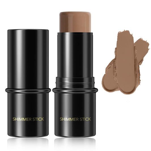 YUYUE-YY Bronzer Makeup Contour Stick, Highlighter Contour Bronzer Wand, Face Brightens Contour Stick for Long-Lasting & Waterproof. Face Make-up & Body Contour Highlight Makeup Illuminator for Daily Wear(10#)