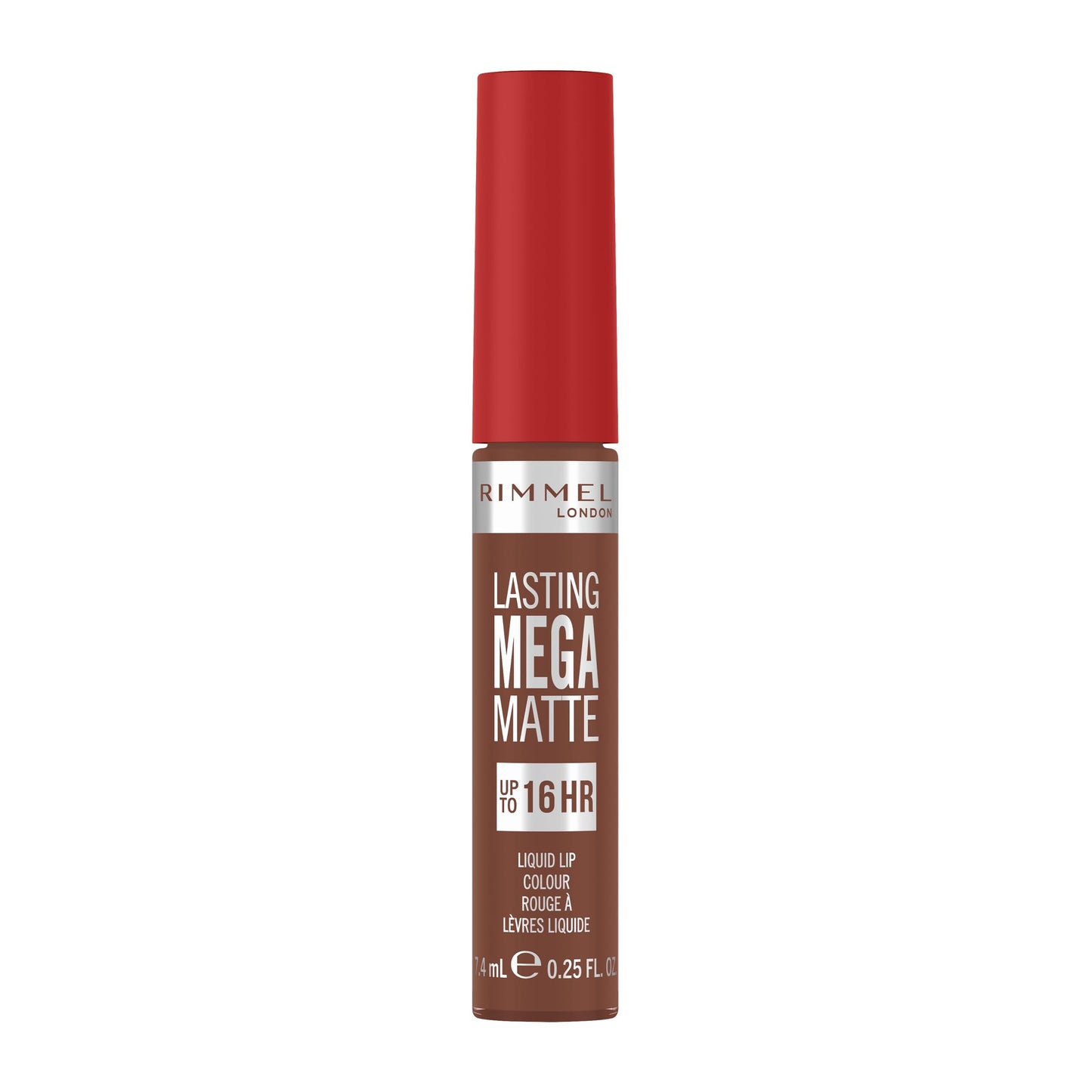 Rimmel London Lasting Mega Matte Liquid Lipstick, Long-Lasting, Hydrating, Vegan Formula - 725 - Love Bite, 7.4ml (0.25oz)