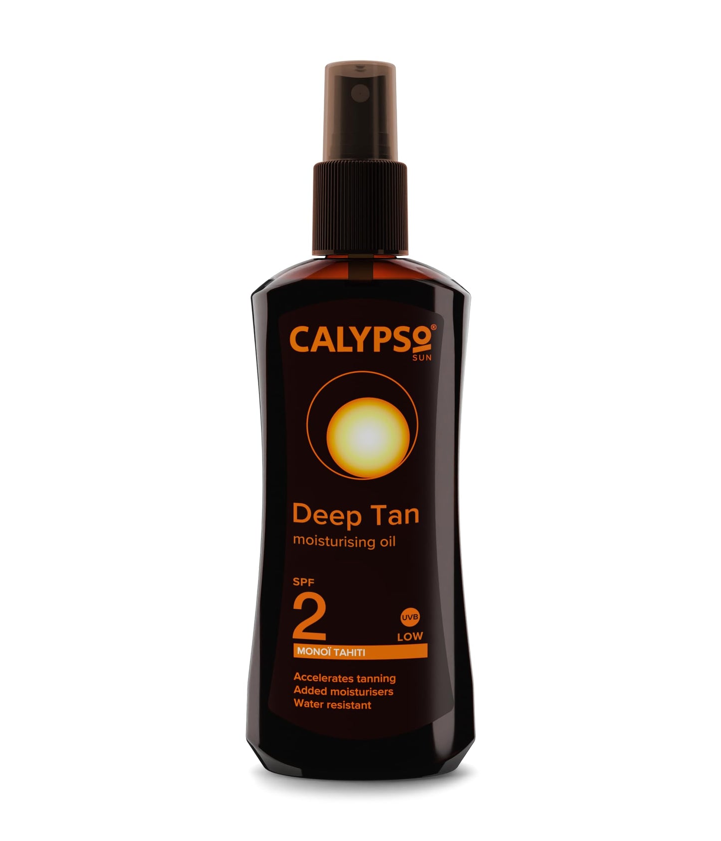 Calypso Monoi Tahiti Bronzing Tanning Oil SPF2