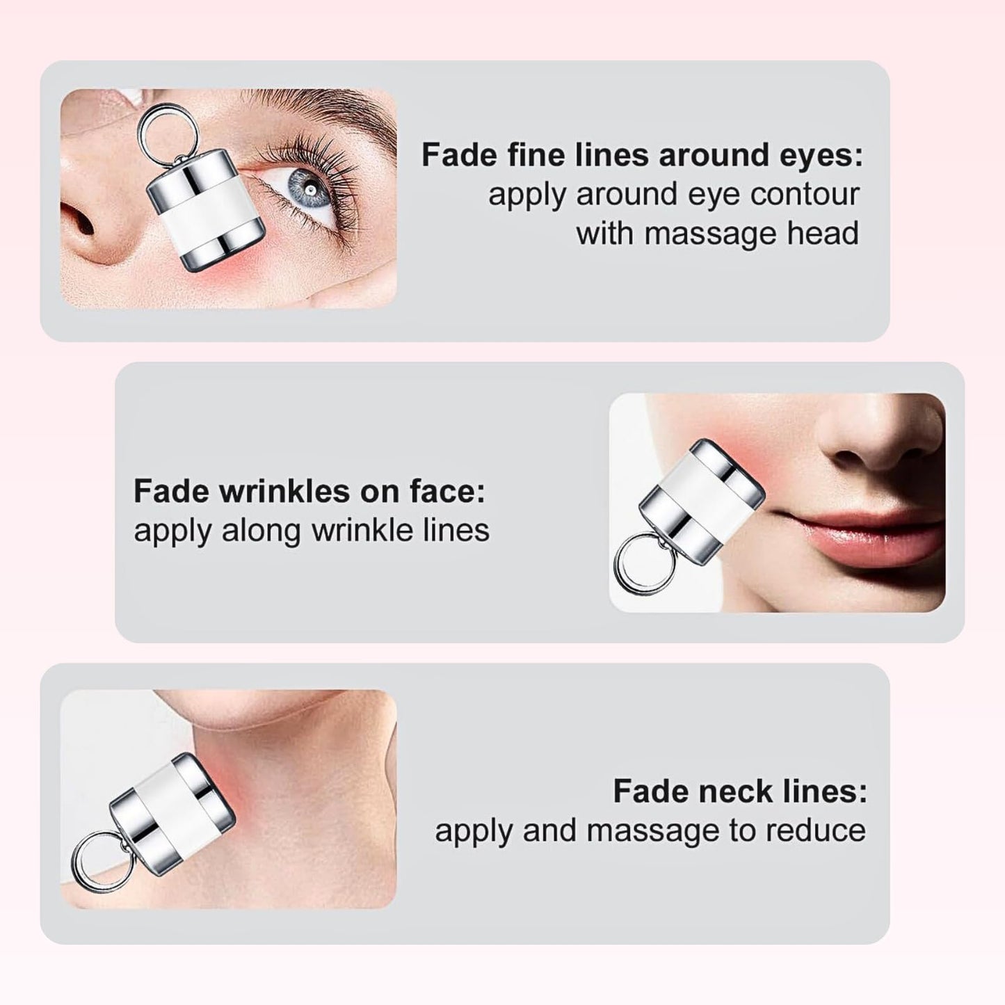 Electric Massage Eye Cream for Dark Circles and Puffy Eyes, Collagen Eye Cream Anti Aging: Smooth Fine Lines Wrinkles, Lifting & Hydration, Collagen Boosting, Korean Skincare, 30g