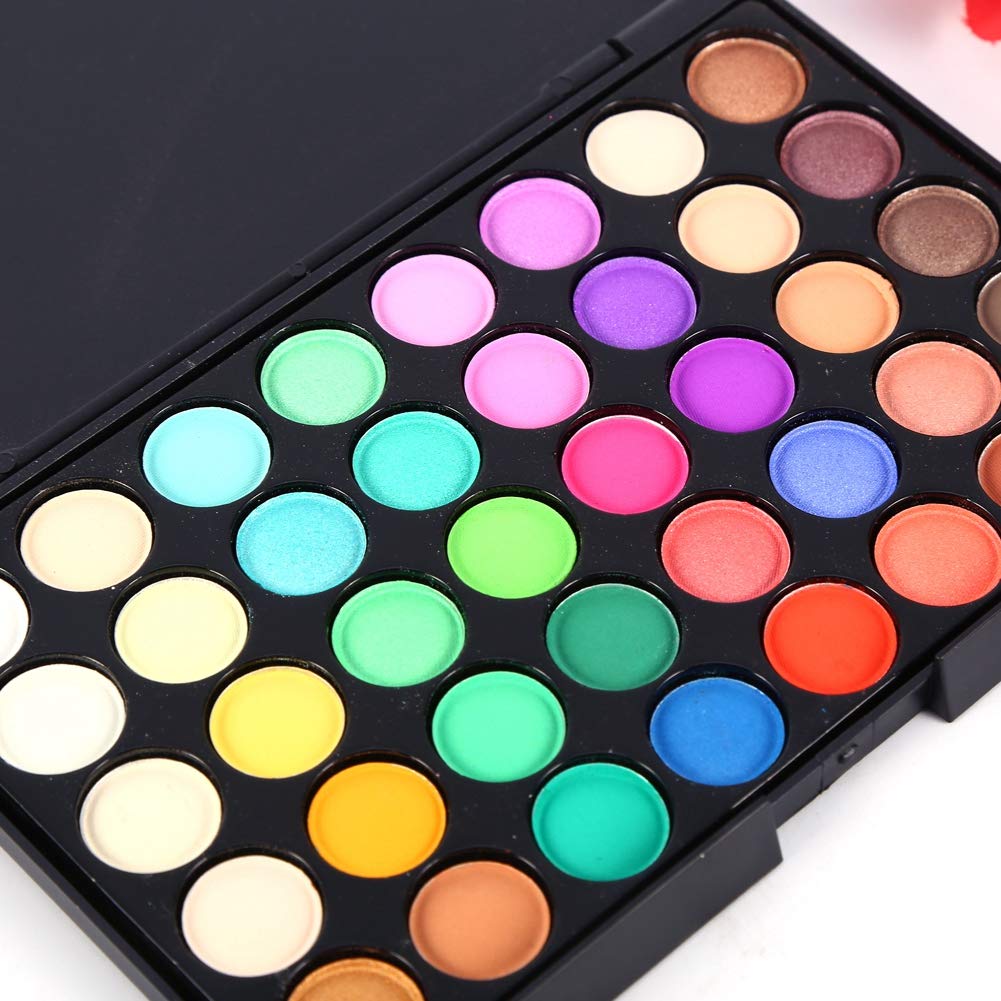 Generic Eyeshadow Palette, Eyeshadow Palette Mineral Matte Pigment Eye Shadow 40 Color Eyeshadow Palette Pigmented Eyeshadow Palette Eyeshadow (#2)